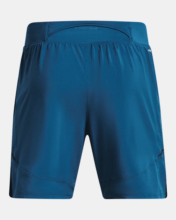 Men's UA Launch Elite 2-in-1 7'' Shorts in Blue image number 6